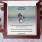 To My Gorgeous Soulmate Forever Love Necklace