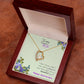 To My Beautiful Wife Forever Love Necklace