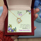 To My Beautiful Wife Forever Love Necklace