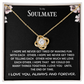 My Beautiful Soulmate Love Knot Necklace (Yellow & White Gold Variants)