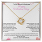 My Soulmate Love Knot Necklace (Yellow & White Gold Variants)