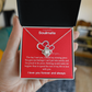 Beautiful Soulmate Love Knot Necklace (Yellow & White Gold Variants)