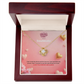 Love Knot Necklace (Yellow & White Gold Variants)