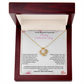 My Soulmate Love Knot Necklace (Yellow & White Gold Variants)
