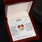 My Soulmate Love Knot Necklace (Yellow & White Gold Variants)