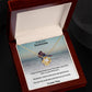 To My Beautiful Soulmate Love Knot Necklace (Yellow & White Gold Variants)