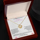 My Soulmate Love Knot Necklace (Yellow & White Gold Variants)