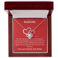 Beautiful Soulmate Love Knot Necklace (Yellow & White Gold Variants)