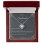 Beautiful Soulmate Love Knot Necklace (Yellow & White Gold Variants)