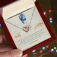 Wife Interlocking Hearts Necklace