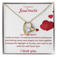 To My Soulmate Forever Love Necklace
