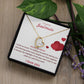 To My Soulmate Forever Love Necklace