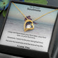 To My Gorgeous Soulmate Forever Love Necklace